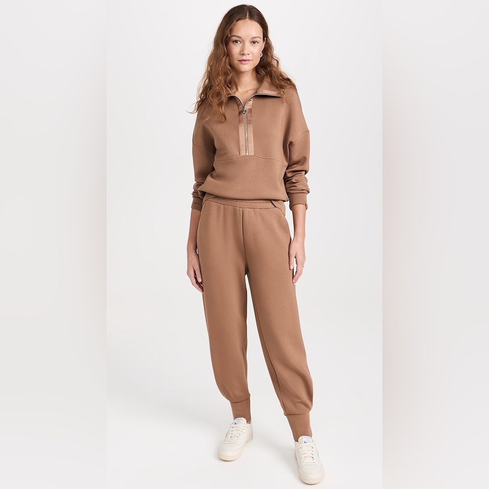 Varley Keller Half Zip Sweatshirt and Relaxed Pants 27.5 Set